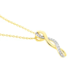 Histoire d'Or Collier Nucia Or Jaune Diamant Clearance