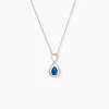 Histoire d'Or Collier Odessa Or Blanc Saphir Diamant Outlet