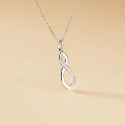 Histoire d'Or Collier Odile Argent Blanc Oxyde De Zirconium Clearance
