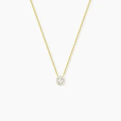 Histoire d'Or Collier Oliviane Argent Jaune Oxyde De Zirconium Sale