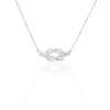 Histoire d'Or Collier Ondine Or Blanc Diamant Hot