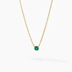 Histoire d'Or Collier Onora Or Jaune Emeraude or jaune émeraude Outlet