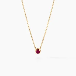 Histoire d'Or Collier Onora or jaune rubis Outlet