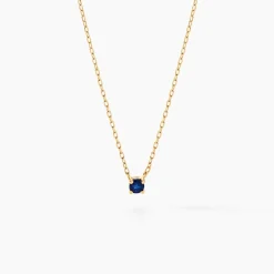 Histoire d'Or Collier Onora or jaune saphir