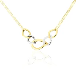 Histoire d'Or Collier Or Bicolore Acanthus Discount