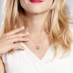 Histoire d'Or Collier Or Bicolore Blanc Et Jaune Eloisia Diamants Best