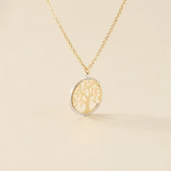 Histoire d'Or Collier Or Bicolore Solidage Online