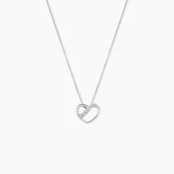 Histoire d'Or Collier Or Blanc Juliane Diamants or blanc diamant Best