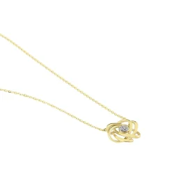 Histoire d'Or Collier Or Jaune Afua Diamants Hot