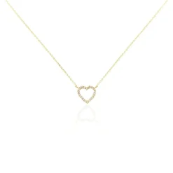 Histoire d'Or Collier Or Jaune Ansel Oxyde De Zirconium Sale