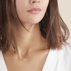 Histoire d'Or Collier Or Jaune Aphrodite Diamant Synthetique or jaune diamant synthétique Outlet