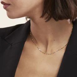 Histoire d'Or Collier Or Jaune Asteria Hot