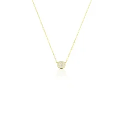 Histoire d'Or Collier Or Jaune Burak Oxyde De Zirconium Clearance