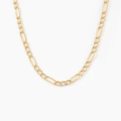 Histoire d'Or Collier Cameo Maille Alternée 1/3 or jaune Clearance