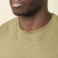 Histoire d'Or Collier Cameo Maille Alternée 1/3 or jaune Clearance