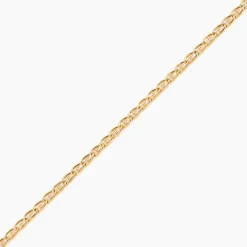 Histoire d'Or Collier Capucin Maille Marine or jaune Sale