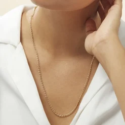 Histoire d'Or Collier Capucin Maille Marine or jaune Online