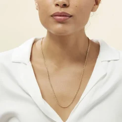 Histoire d'Or Collier Capucin Maille Marine or jaune Clearance