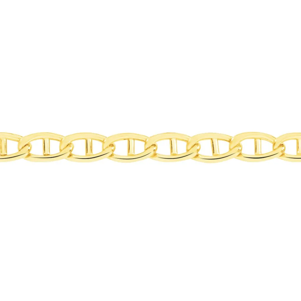 Histoire d'Or Collier Capucin Maille Marine or jaune Discount