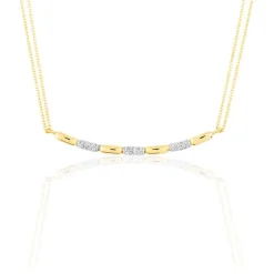 Histoire d'Or Collier Or Jaune Diamant