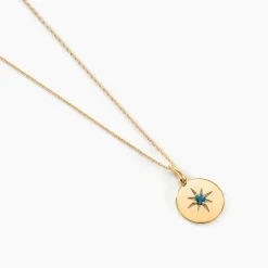 Histoire d'Or Collier Or Jaune Evening Star Topaze Bleu London or jaune topaze bleu london Discount