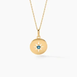 Histoire d'Or Collier Or Jaune Evening Star Topaze Bleu London or jaune topaze bleu london Discount