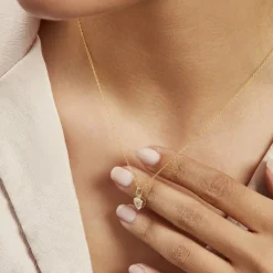 Histoire d'Or Collier Or Jaune Idony Oxyde De Zirconium Clearance