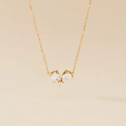 Histoire d'Or Collier Or Jaune Isidor Oxydes De Zirconium Discount