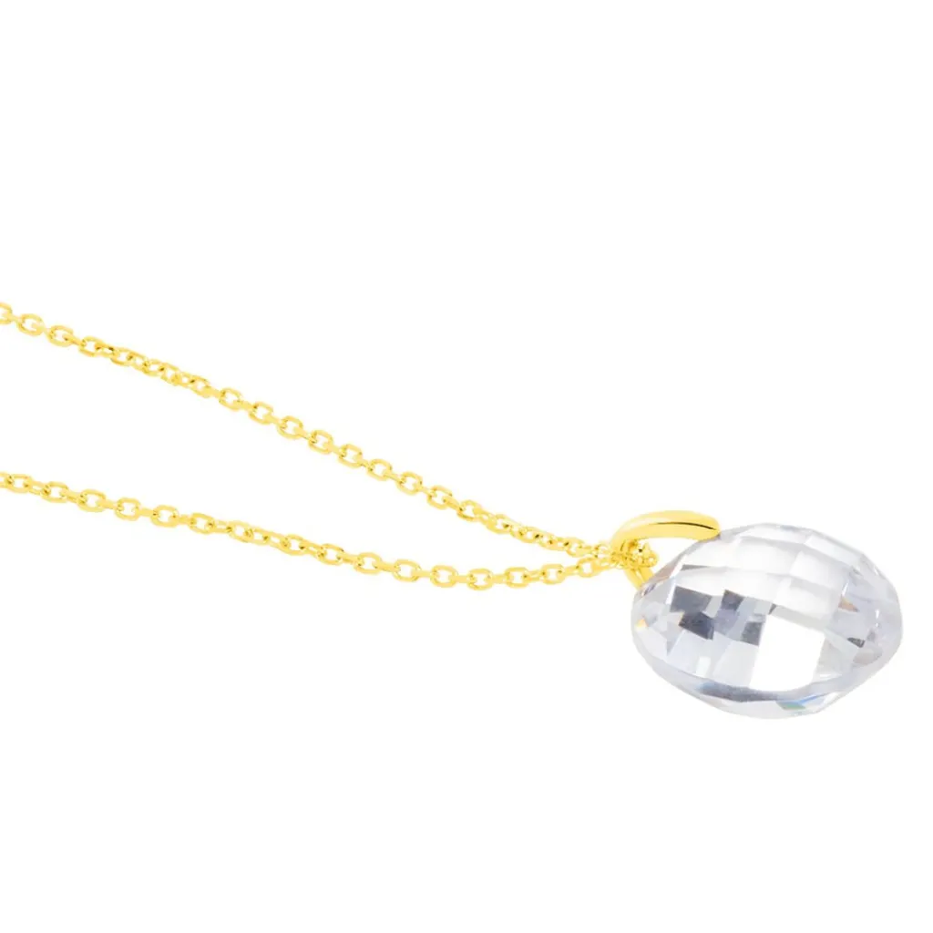 Histoire d'Or Collier Or Jaune Ludmille Oxyde De Zirconium Clearance