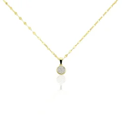Histoire d'Or Collier Or Jaune Luminata Diamants