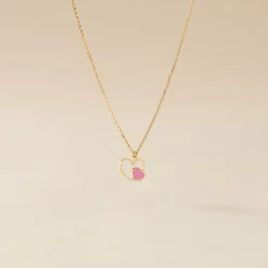 Histoire d'Or Collier Or Jaune Mai Lan Smalto Clearance