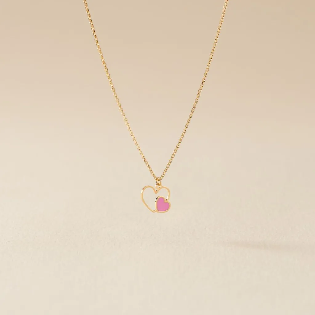 Histoire d'Or Collier Or Jaune Mai Lan Smalto Clearance