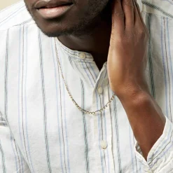 Histoire d'Or Collier Or Jaune Maille Alternée 1/3