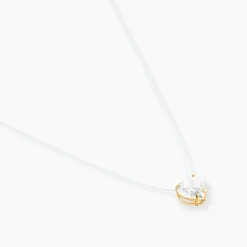 Histoire d'Or Collier Or Jaune Maiorga Oxyde De Zirconium Outlet