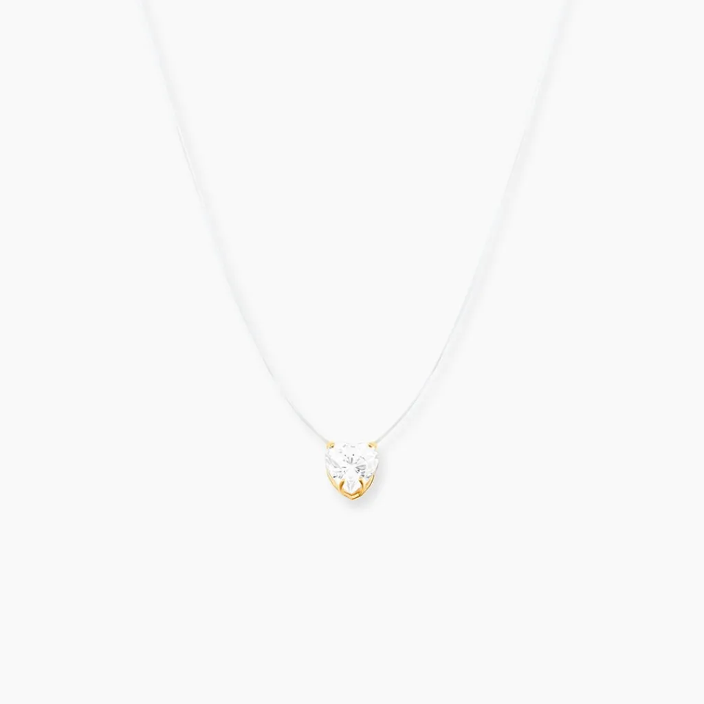Histoire d'Or Collier Or Jaune Maiorga Oxyde De Zirconium Outlet