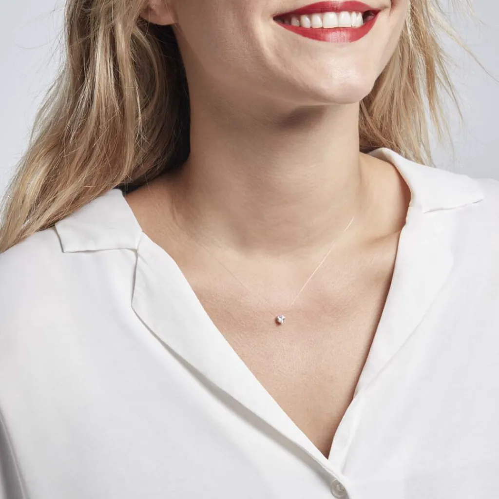 Histoire d'Or Collier Or Jaune Maiorga Oxyde De Zirconium Outlet