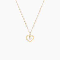 Histoire d'Or Collier Or Jaune Maximiliane Oxyde De Zirconium Clearance