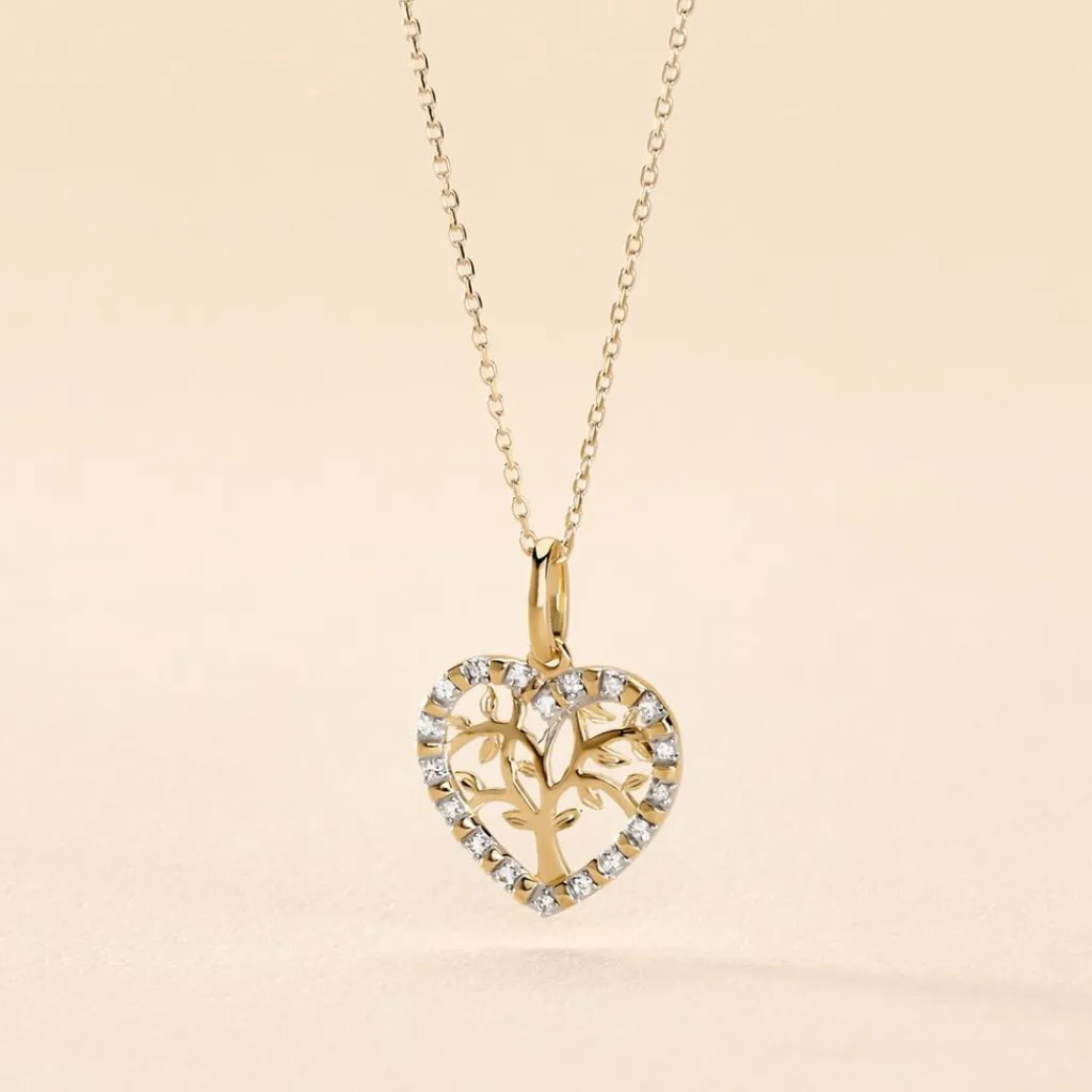 Histoire d'Or Collier Or Jaune Norissa Diamants Sale