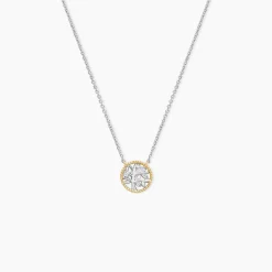 Histoire d'Or Collier Or Jaune Oxyde De Zirconium Outlet