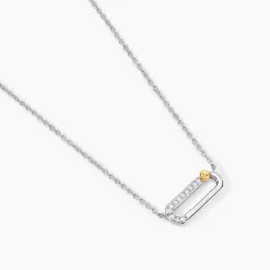 Histoire d'Or Collier Or Jaune Oxyde De Zirconium Discount