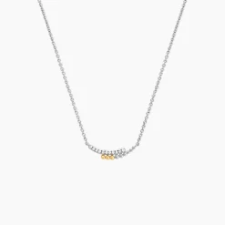 Histoire d'Or Collier Or Jaune Oxyde De Zirconium Sale