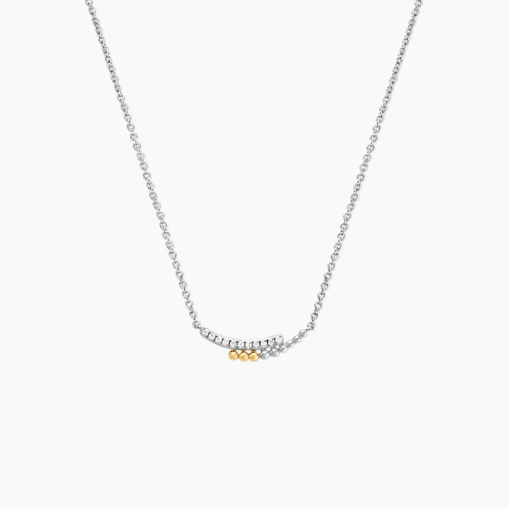 Histoire d'Or Collier Or Jaune Oxyde De Zirconium Sale