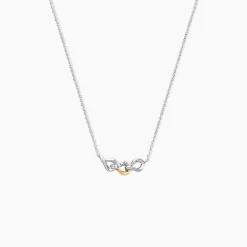 Histoire d'Or Collier Or Jaune Oxyde De Zirconium Best