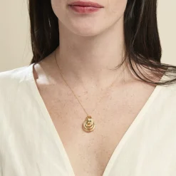 Histoire d'Or Collier Or Jaune Passiflora Outlet