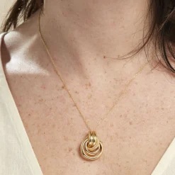 Histoire d'Or Collier Or Jaune Passiflora Outlet