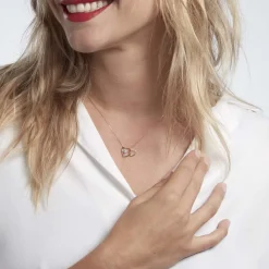 Histoire d'Or Collier Or Jaune Shiela Oxyde Central Best