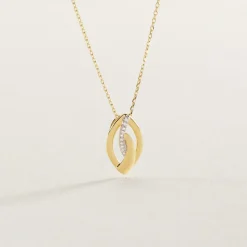 Histoire d'Or Collier Or Jaune Sven Diamant Discount