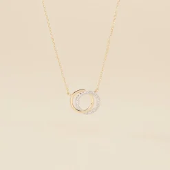 Histoire d'Or Collier Or Jaune Tresha Diamants or jaune diamant Hot