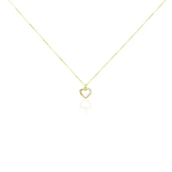 Histoire d'Or Collier Or Jaune Vehanouche Oxydes De Zirconium Hot