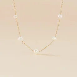 Histoire d'Or Collier Or Jaune Yolanda Perles De Culture Hot